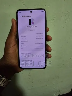 New Samsung Galaxy A35 256 GB Blue