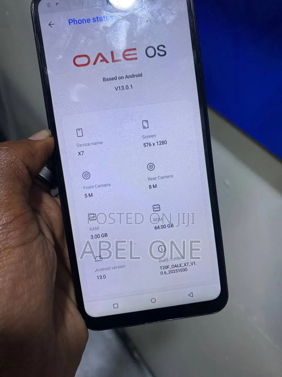 Oale X7 64 GB Black