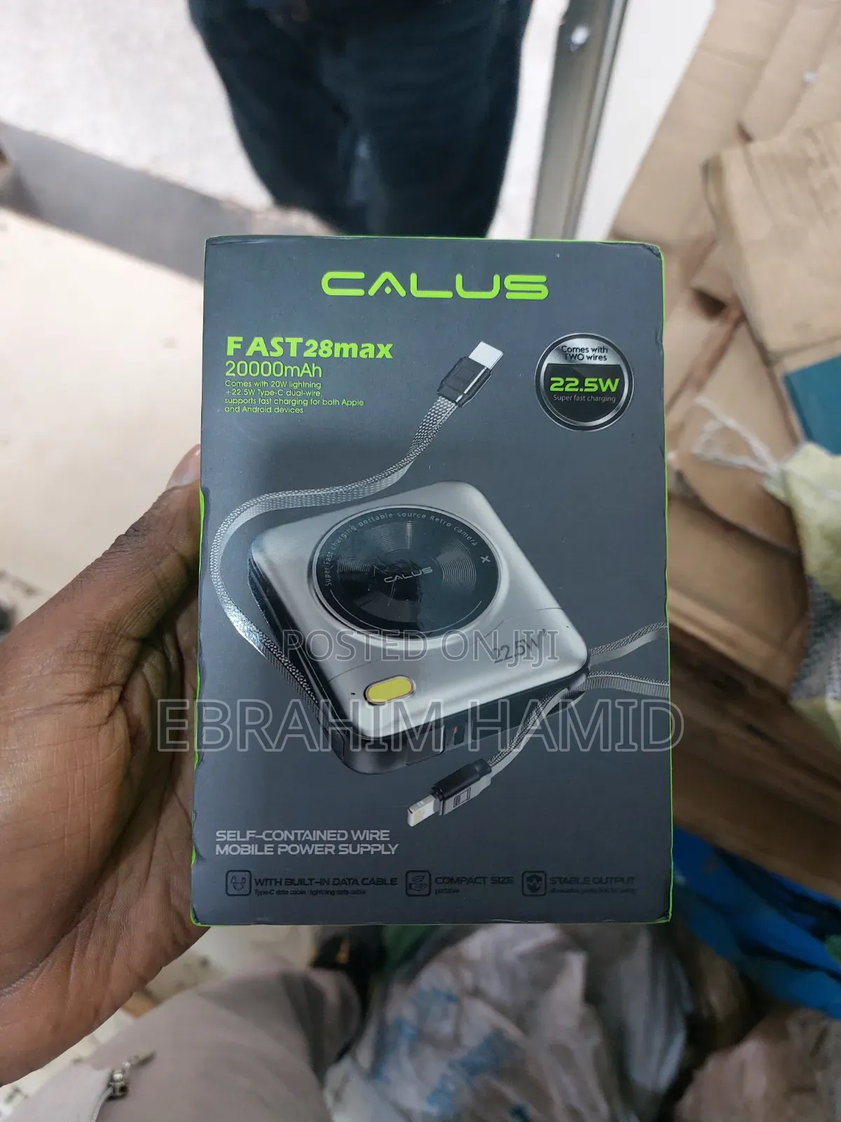 Callus 20000 mAh Fast Charging Power Bank