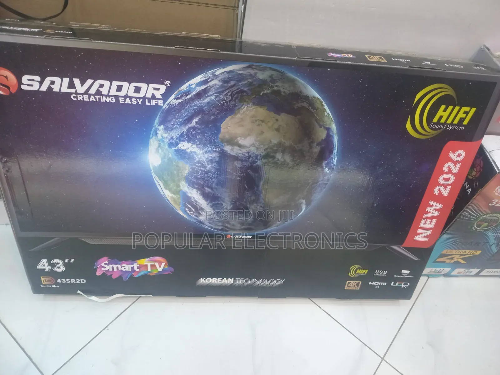 Salvador TV 43inch 4k Smart Android