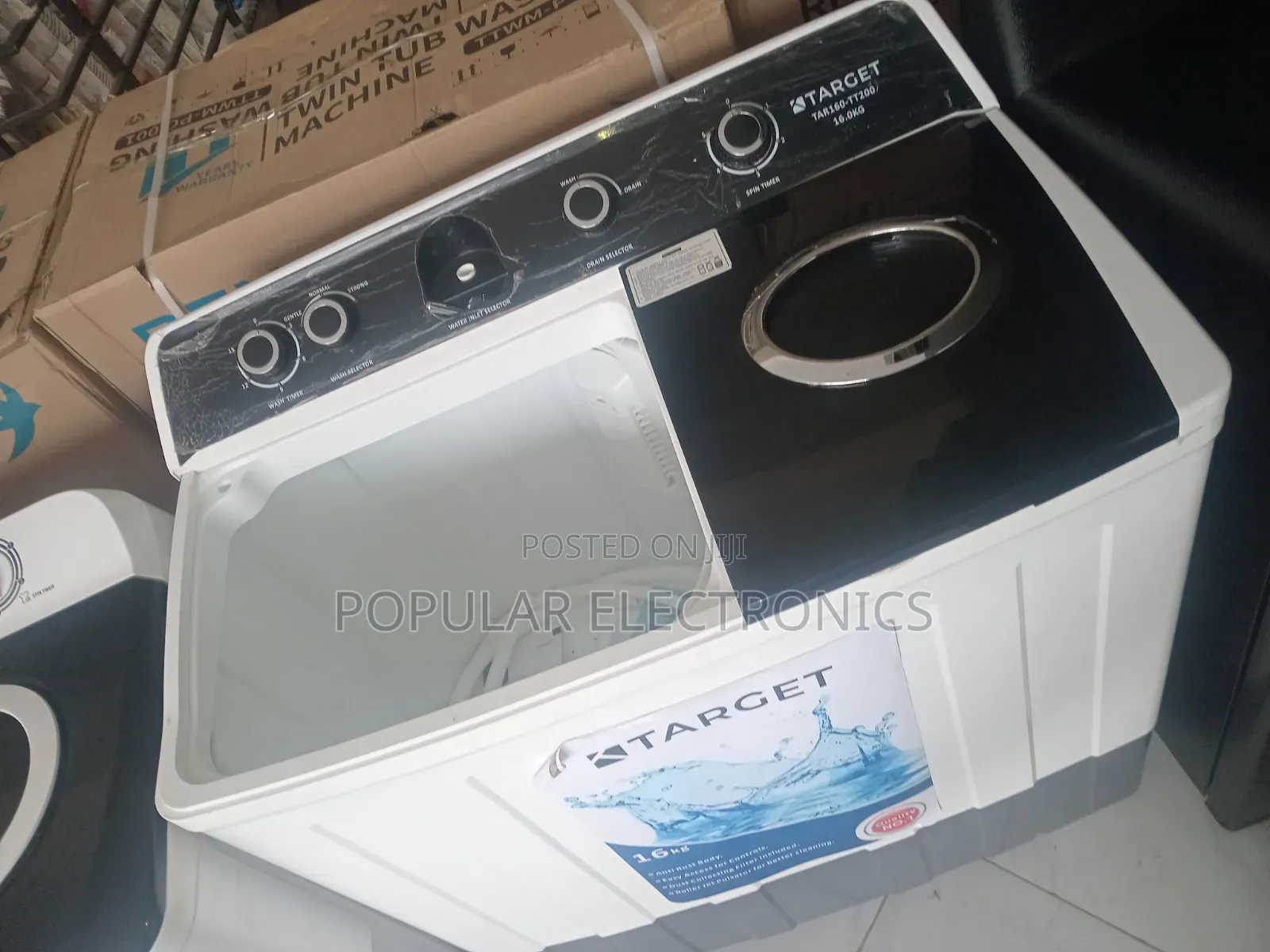 Target 16kg Washing Machine Manual System