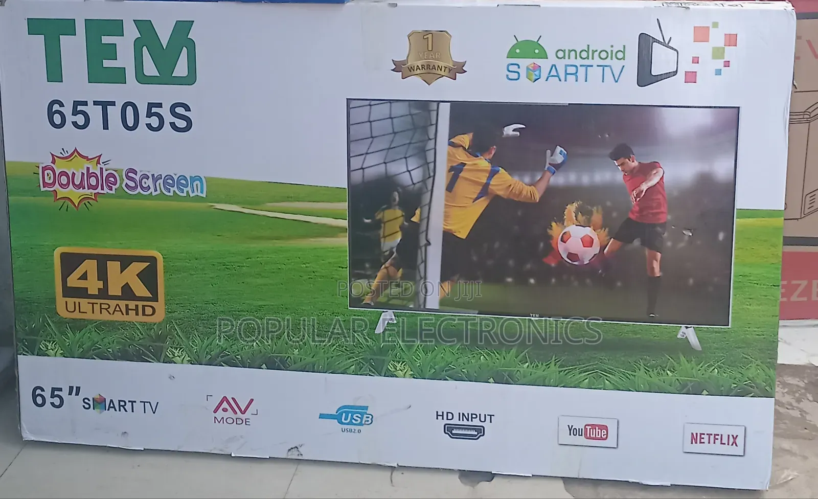 Tev 65inch 4k Smart Android New 20 26 Model