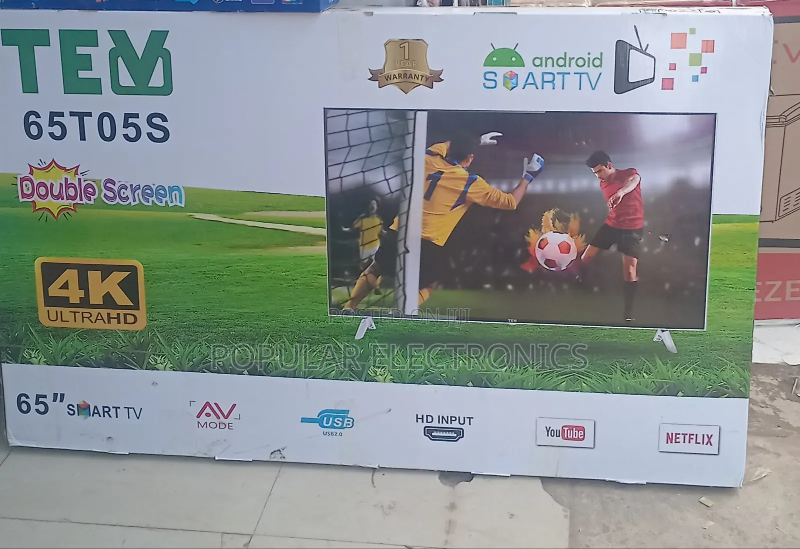 Tev 65inch 4k Smart Android New 20 26 Model