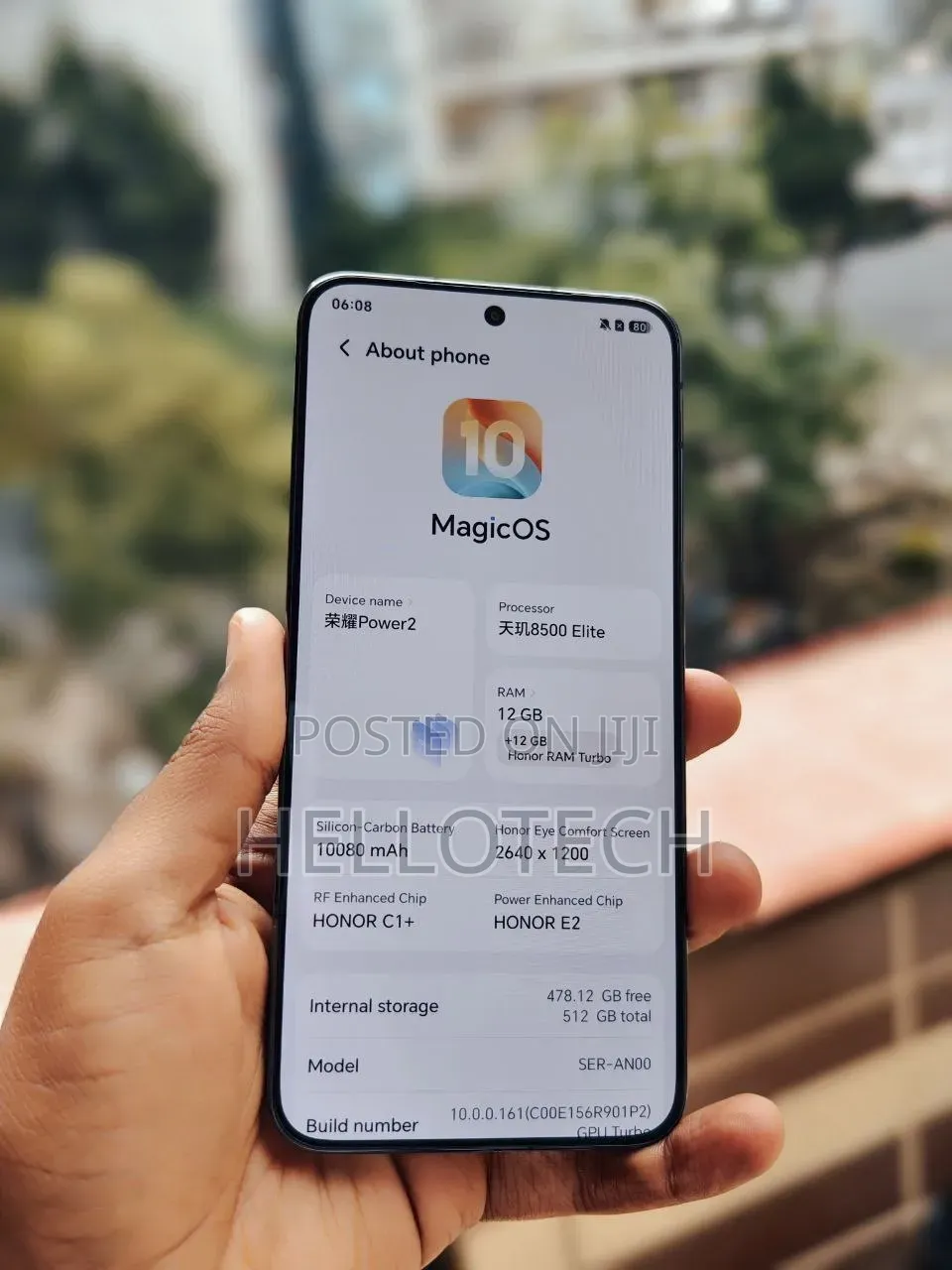 New Honor Magic7 Pro 512 GB Black