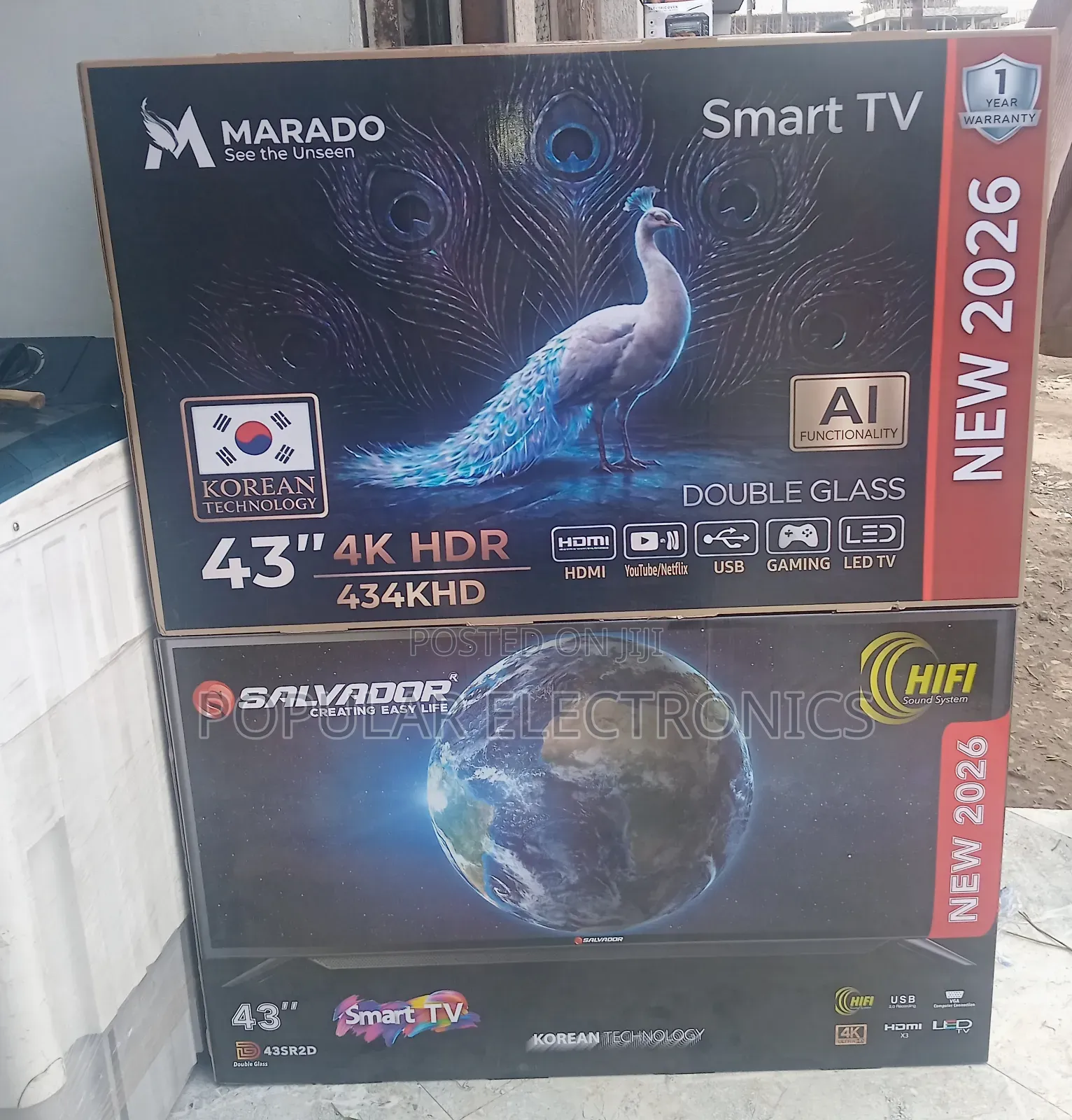 Marado TV 43inch 4k Smart Android