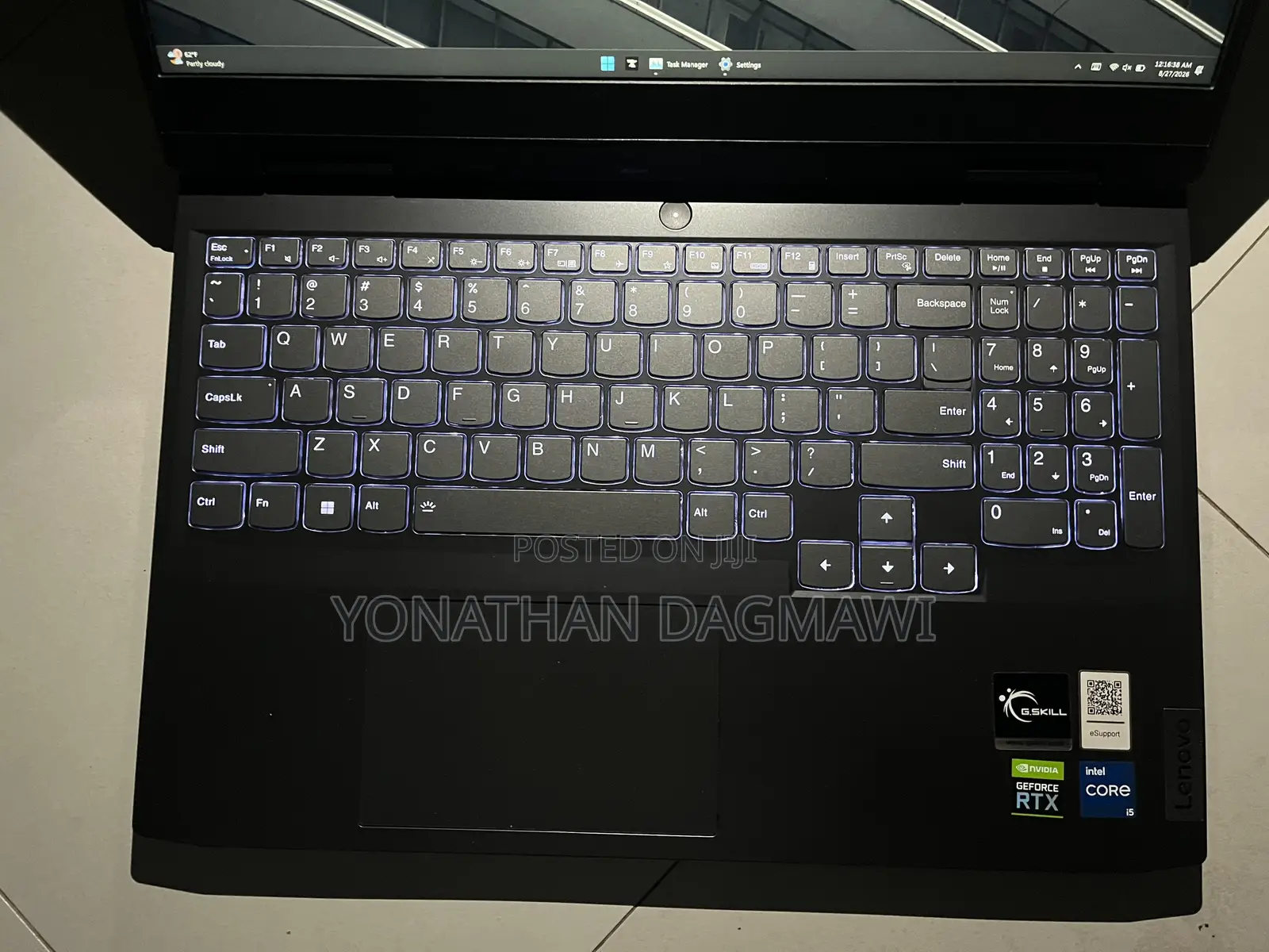 New Laptop Lenovo Ideapad Gaming 3 24GB Intel Core i5 SSD 1T