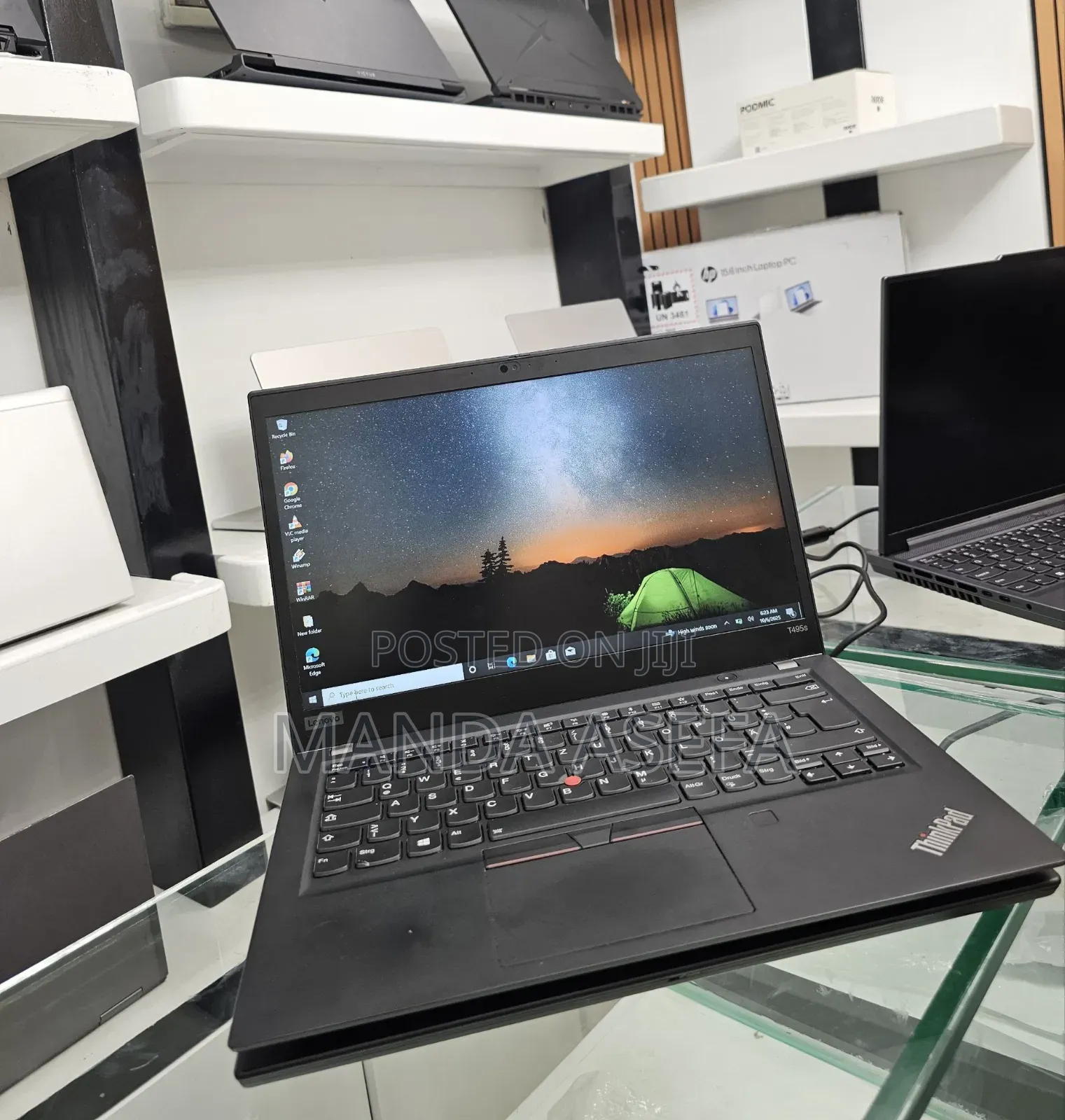 New Laptop Lenovo ThinkPad t495s 16GB AMD Ryzen 7 SSD 512GB