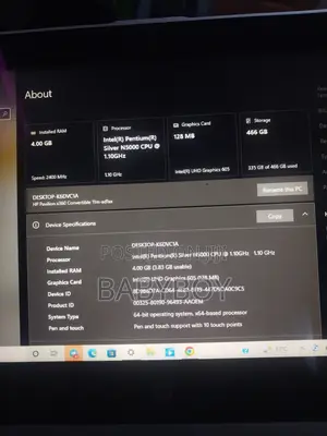 Laptop HP Pavilion x360 4GB Intel HDD 500GB