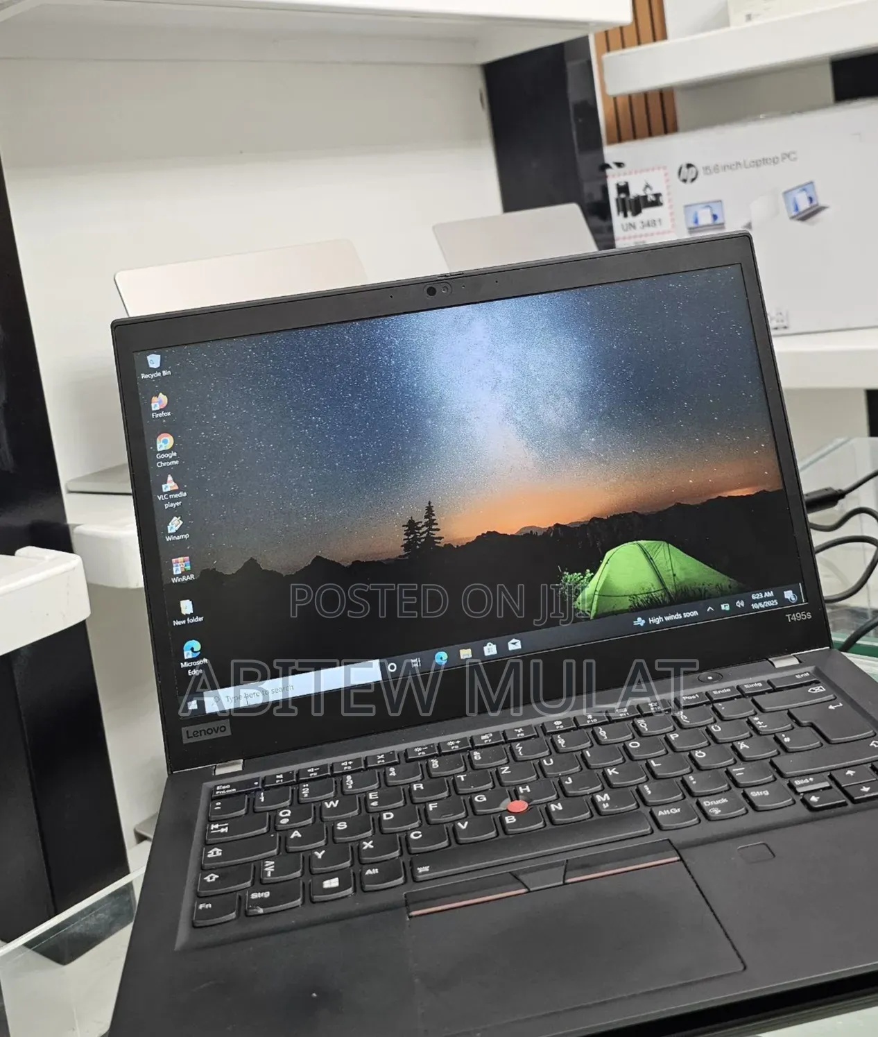 New Laptop Lenovo ThinkPad t495s 16GB AMD Ryzen 7 SSD 512GB
