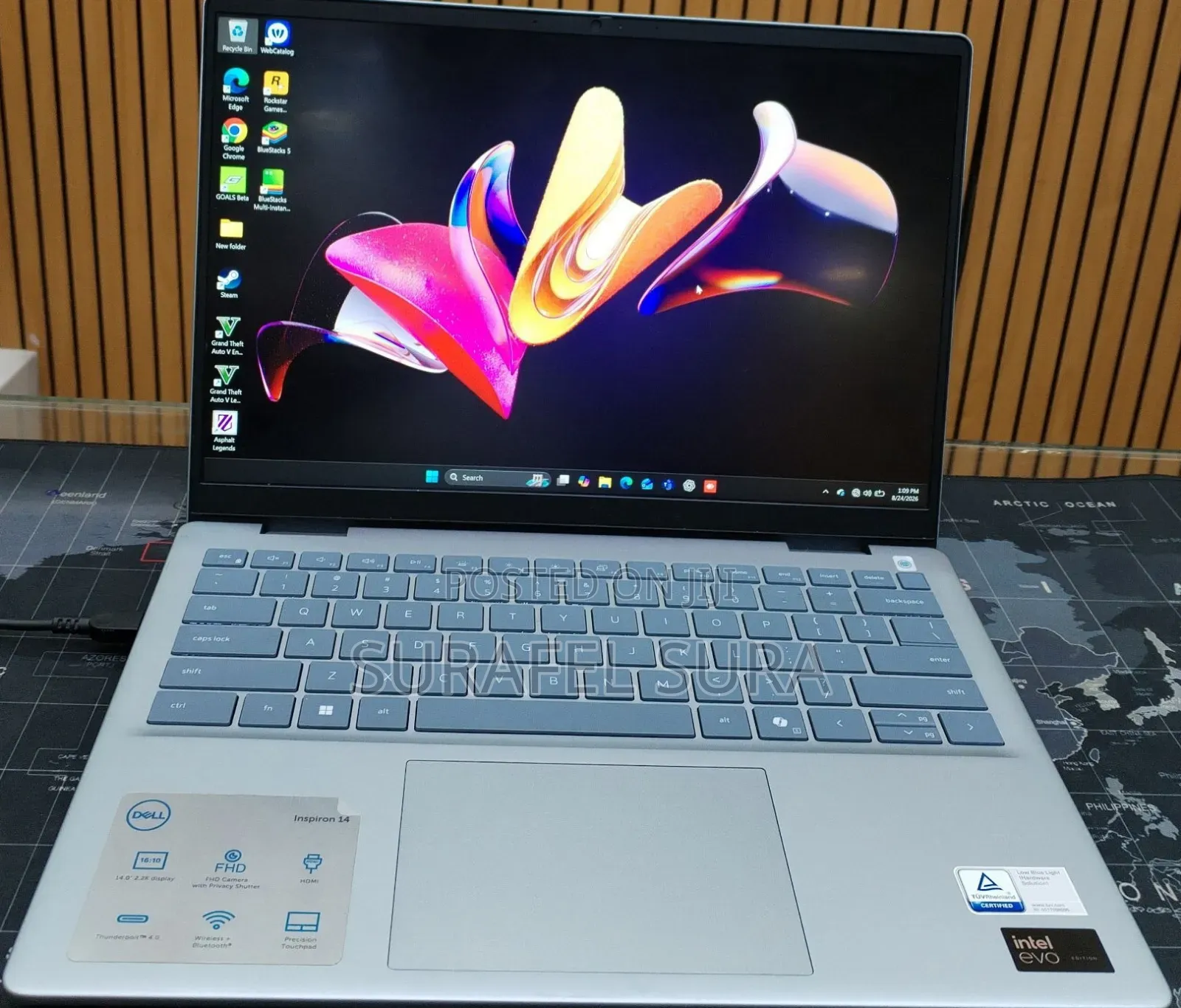 New Laptop Dell Inspiron 14 16GB Intel Core Ultra 7 SSD 1T