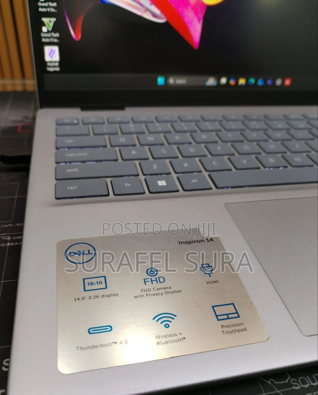 New Laptop Dell Inspiron 14 16GB Intel Core Ultra 7 SSD 1T