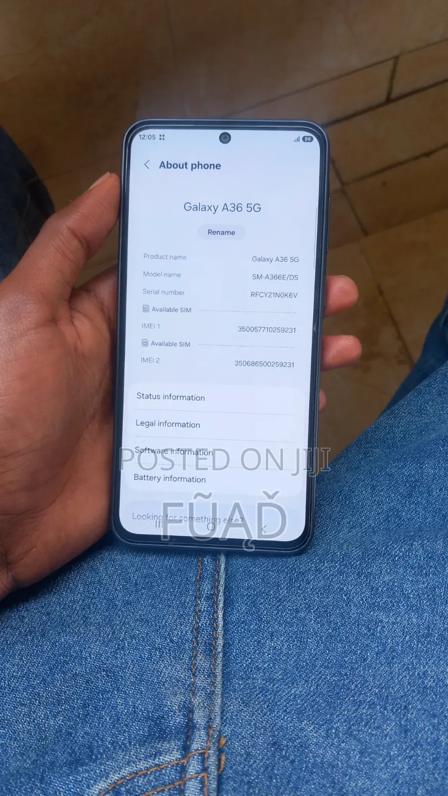 Samsung Galaxy A36 256 GB Black