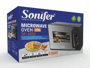 Sonifer Microwave Oven 23L – Fast, Convenient & Efficient Cooking