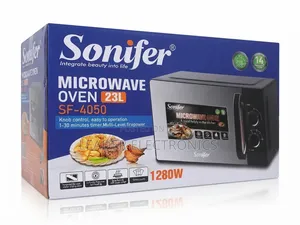 Sonifer Microwave Oven 23L – Fast, Convenient & Efficient Cooking
