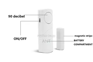 Door Security Alarm Easily Atached and Controled Switch