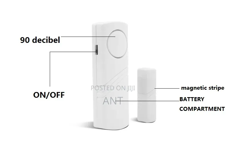 Door Security Alarm Easily Atached and Controled Switch