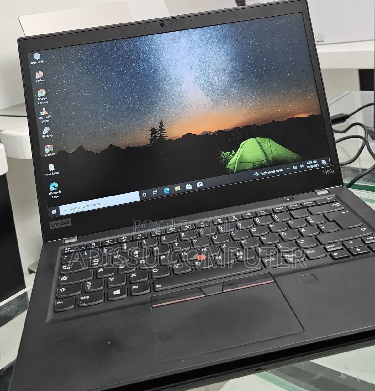 New Laptop Lenovo ThinkPad t495s 16GB AMD Ryzen 7 SSD 512GB