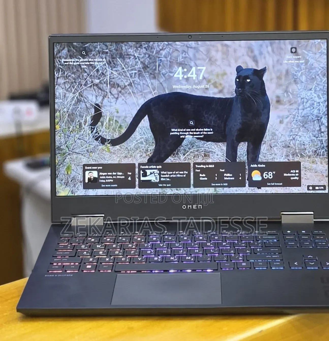 New Laptop HP Omen 15 16GB AMD Ryzen 5 SSD 512GB