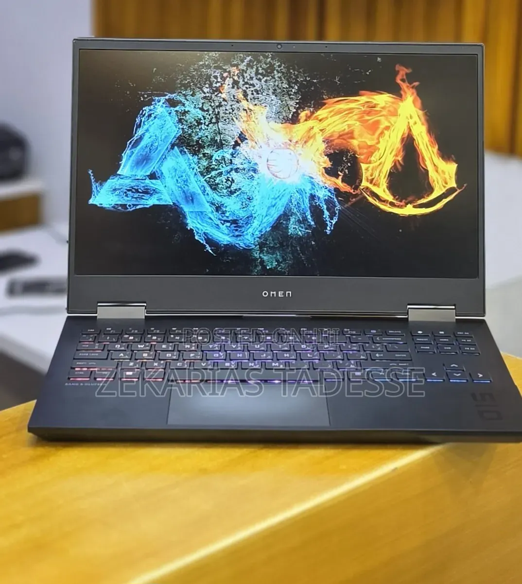 New Laptop HP Omen 15 16GB AMD Ryzen 5 SSD 512GB