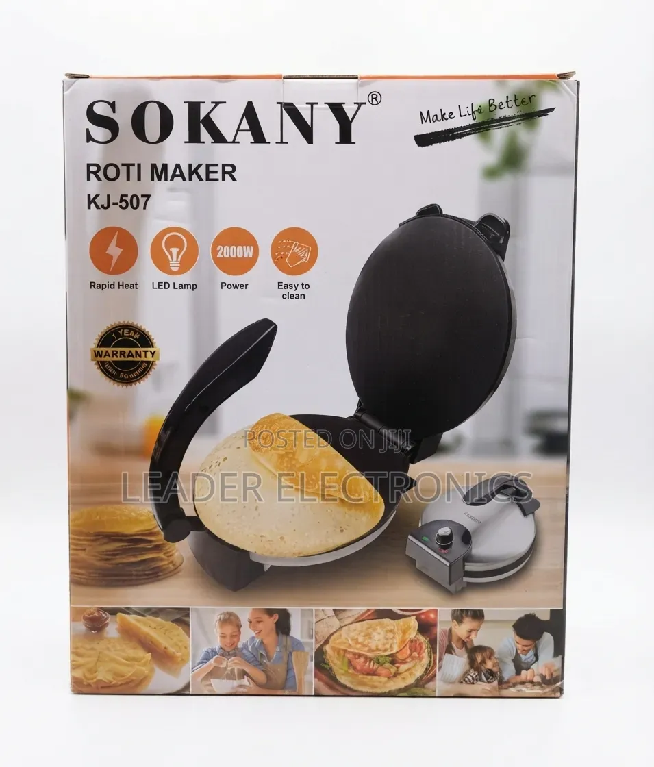 Sokany Roti Maker – Fast, Easy & Convenient Homemade Roti