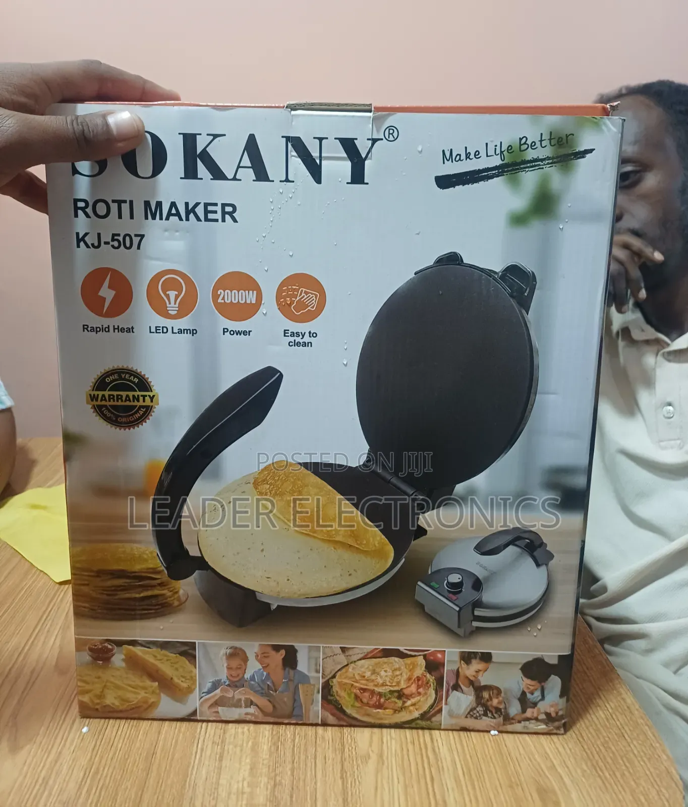 Sokany Roti Maker – Fast, Easy & Convenient Homemade Roti
