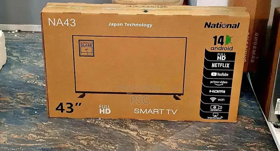 National 43 Inches Television