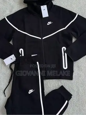 Nike Tech Full Black Reflective