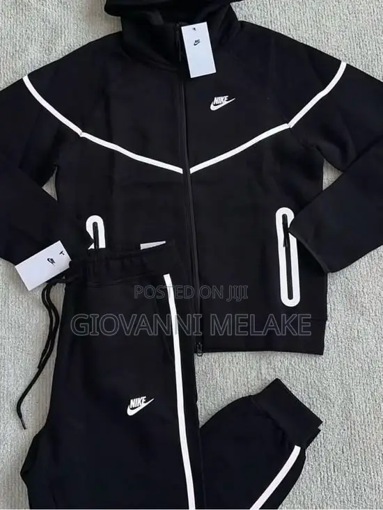 Nike Tech Full Black Reflective