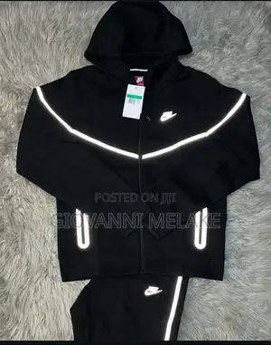 Nike Tech Full Black Reflective