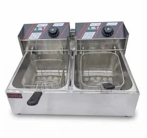 Nima Dual Deep Fryer 12 Liter – Double Tank | Powerful & Efficient