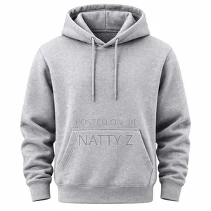 Gray Hoodie; Korean Brand