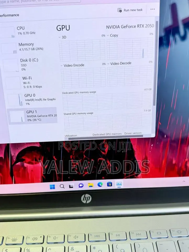 New Laptop HP Pavilion 15 16GB Intel Core i5 SSD 512GB