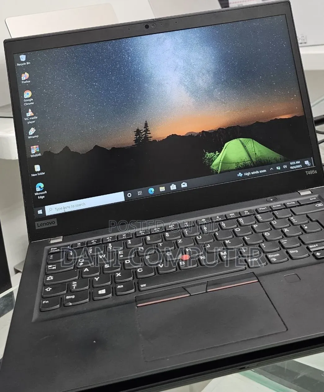 New Laptop Lenovo ThinkPad t495s 16GB AMD Ryzen 7 SSD 512GB