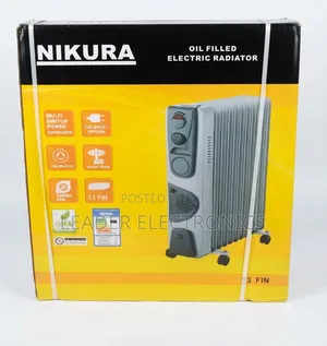 Nikura Oil Heater 13 Fin Turbo Fan – Original | Powerful & Efficient