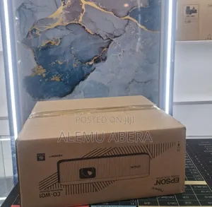 Brand New Packed With Cartoon Epson Projector Model : CO-W01 With C