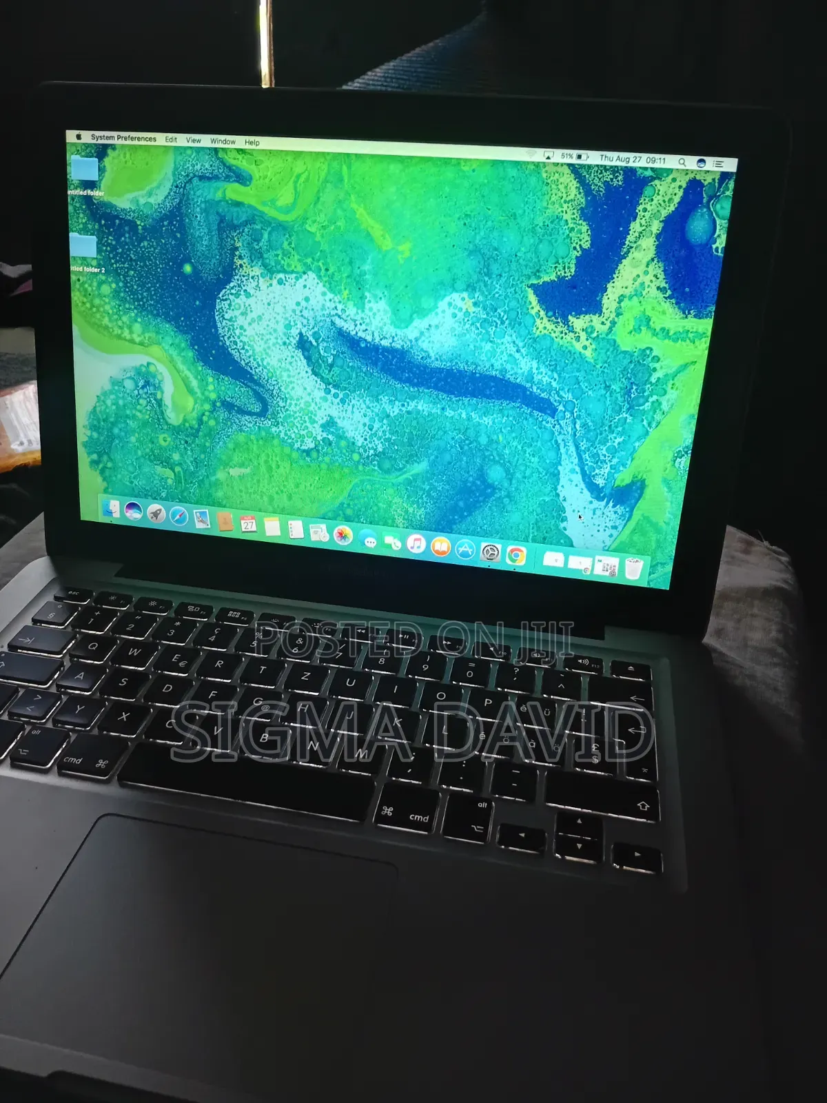 New Laptop Apple MacBook Pro 2012 8GB Intel Core i5 HDD 500GB