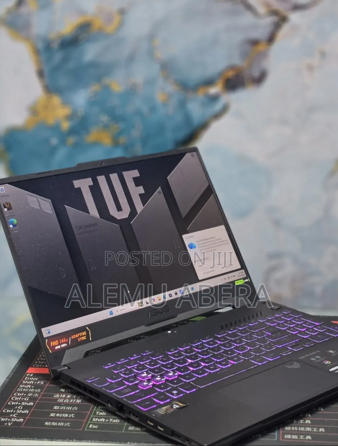 New Laptop Asus TUF Gaming A15 16GB AMD Ryzen 7 SSD 512GB