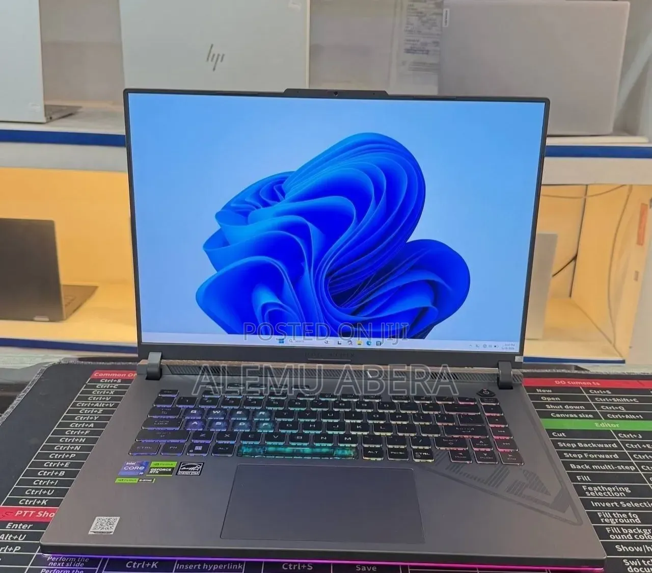 New Laptop Asus ROG Strix G16 G614 16GB Intel Core i9 SSD 1T