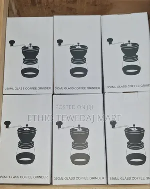 350mL Glass Manual Coffee Grinder