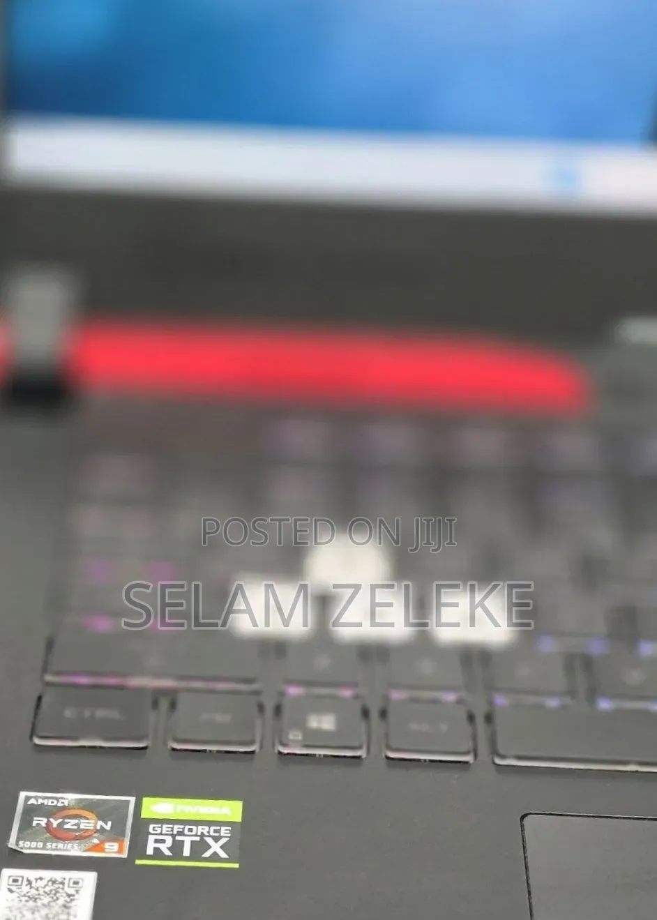 New Laptop Asus 16GB AMD Ryzen 9 SSD 512GB