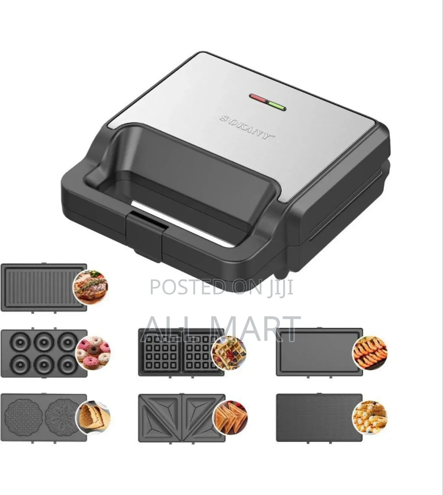 Sokany 7 in 1 Multi Snacks Maker