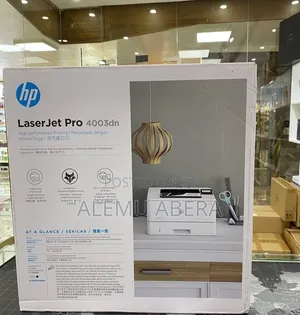 HP LaserJet Pro 4003dn : • Print Technology: Laser • Functionality:
