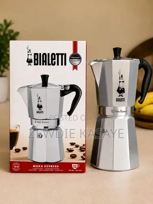 12 ሲኒ የጣልያን የቡና ማፍያ Bialetti -Moka Pot- 12 Cups Made in Italy