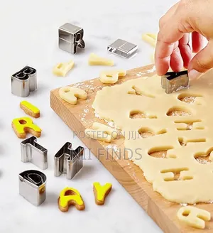 Mini Alphabet Cookie Cutter