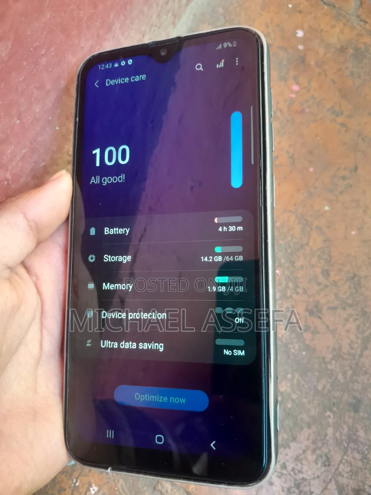 Samsung Galaxy A30s 64 GB Blue