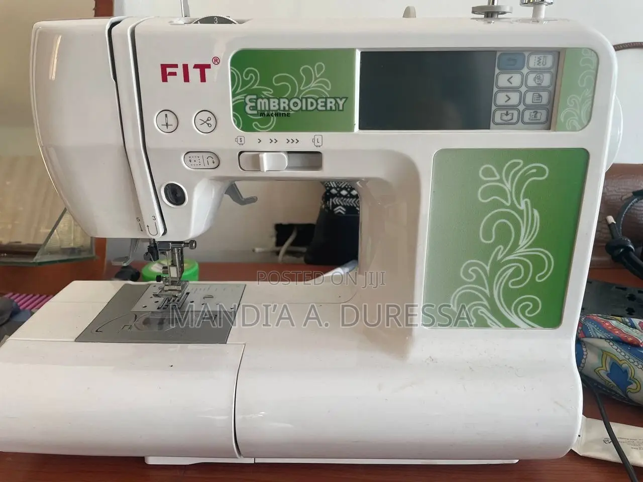 Embroidery Machine (የጥልፍ ሲንጀር)