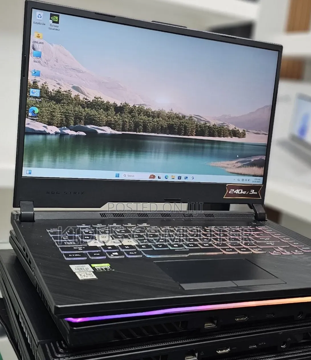 New Laptop Asus ROG Strix G15 16GB Intel Core i7 SSD 512GB