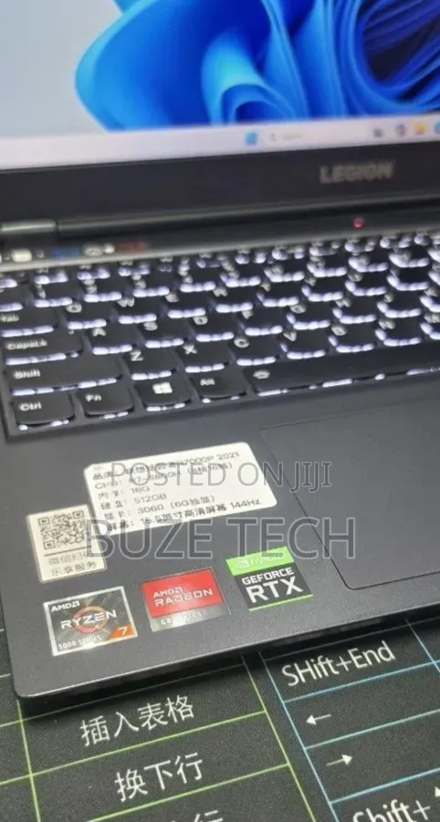 New Laptop Lenovo Legion 5 16GB AMD Ryzen 7 SSD 512GB