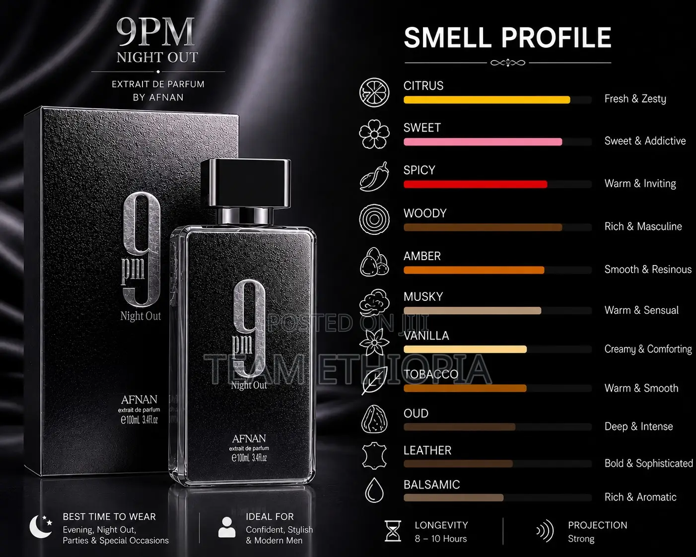 9PM Afnan Night Out Extrait De Parfum