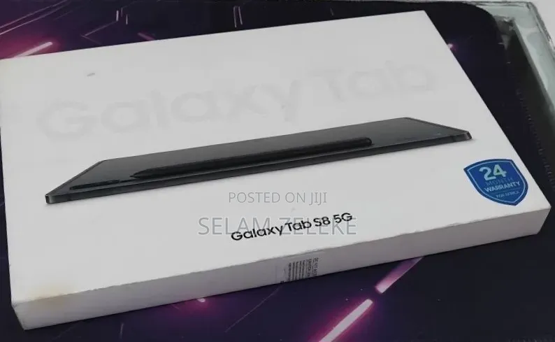 New Samsung Galaxy Tab S8 256 GB Black